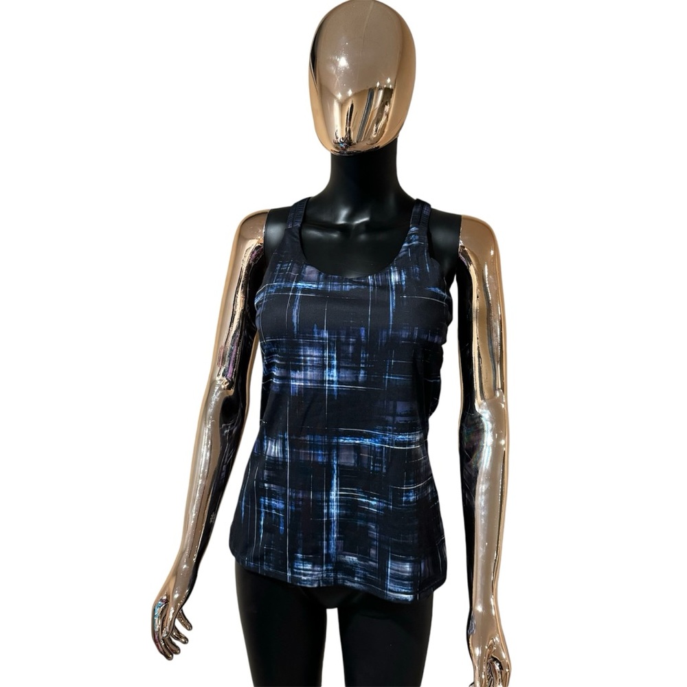 Athleta Print Streak Workout Tank Top